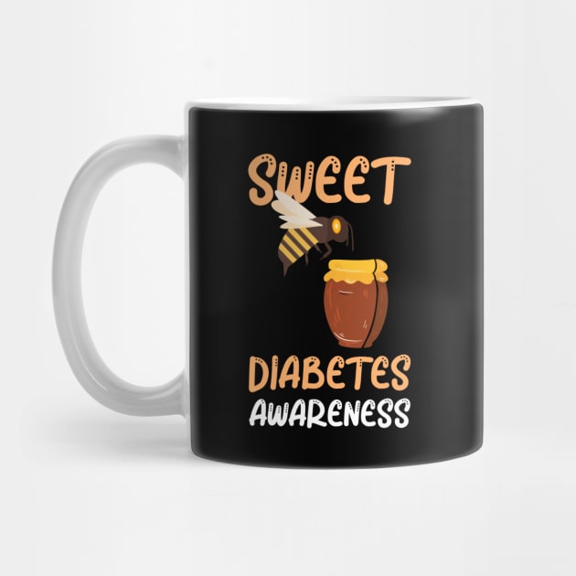 Diabetics Sweet Diabetes Awareness Month Gift Idea by amango